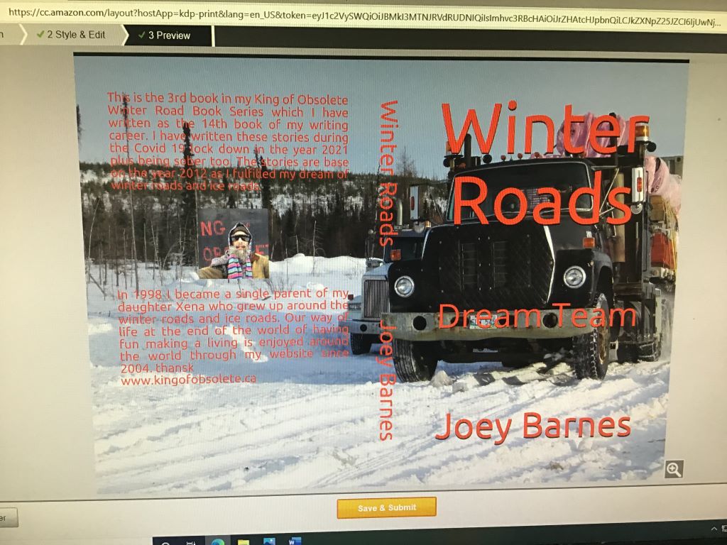 Winter Road Book Series King of Obsolete